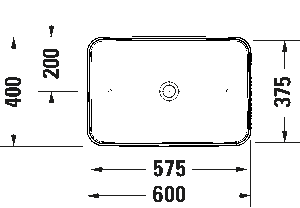 Duravit D-Neo Çanak Lavabo 60cm 239760 - 3