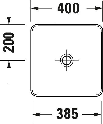 Duravit Sivida Çanak Lavabo 40cm 26600132 - 4