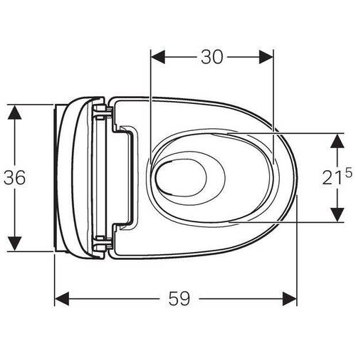 Geberit AquaClean Mera Comfort Akıllı Klozet Beyaz 146.214.11.1 - 4