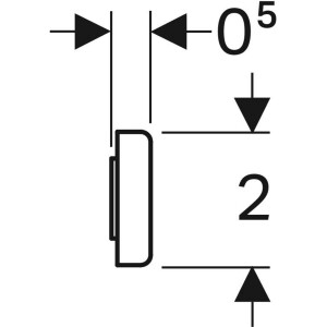 Geberit Manyetik Tutucu 510010000 - 3