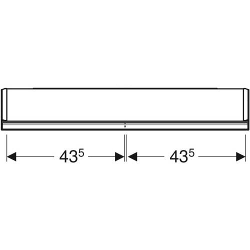 Geberit One Aynalı Dolap, Comfortlight Özellikli 90X90 cm 505.813.00.2 - 2