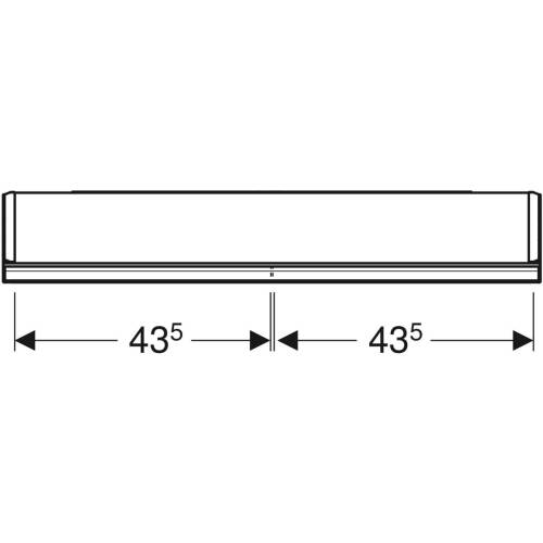 Geberit One Aynalı Dolap, Nişli Ve Comfortlight Özellikli, 90X90 cm 505.833.00.2 - 2