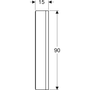 Geberit One Aynalı Dolap, Nişli Ve Comfortlight Özellikli, 90X90 cm 505.833.00.2 - 4