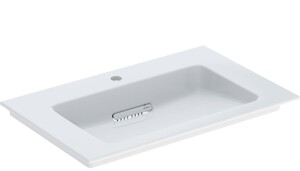 Geberit ONE CleanDrain, etajerli lavabo, 75cm, batarya delikli 505.004.00.1 - 1