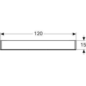 Geberit Option Aynalı Dolap, 120X70 cm 500.207.00.1 - 2