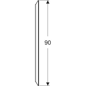 Geberit Option Yuvarlak Doğrudan Ve Dolaylı Aydınlatmalı Ayna, D=90 cm 502.799.00.1 - 3