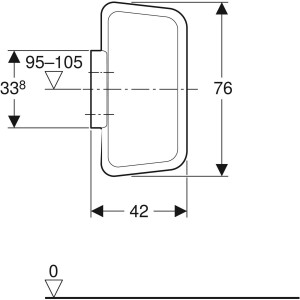 Geberit Pisuvar Arabölmesi Beyaz/Plastik 115.202.11.1 - 2