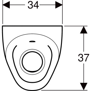 Geberit Selva Komple Pisuvar Elektrikli 116.082.00.1 - 2