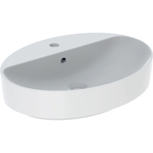 Geberit Variform Oval Çanak Lavabo Batarya Banklı 60cm 500.772.01.2 - 1