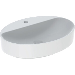 Geberit Variform Oval Çanak Lavabo Batarya Banklı 60cm 500.773.01.2 - 1