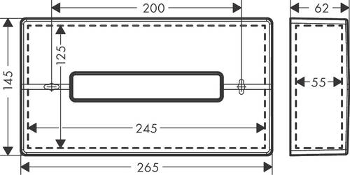 Hansgrohe AddStoris Mendil Kutusu Mat Bronz 41774140 - 2