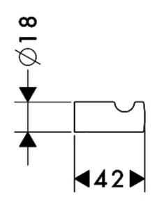 Hansgrohe PuraVida Askı 41501000 - 2