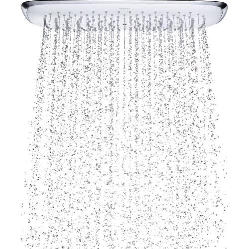 Hansgrohe PuraVida Tepe Duşu 40cm Beyaz/Krom 27437400 - 2