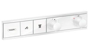 Hansgrohe RainSelect Termostatik Ankastre Banyo Bataryası 2 Çıkış Mat Beyaz 15380700 