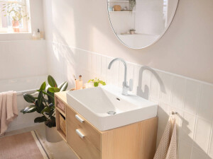 Hansgrohe Rebris S Lavabo Bataryası Dönebilen Kumandalı 72536000 - 2