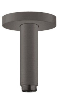 Hansgrohe S 10cm Tavan Bağlantısı Mat SiyahKrom 27393340 - 1