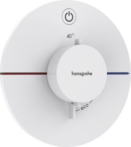 Hansgrohe ShowerSelect Comfort S Termostatik Ankastre Batarya 1 Çıkış Mat Beyaz 15553700 - 1