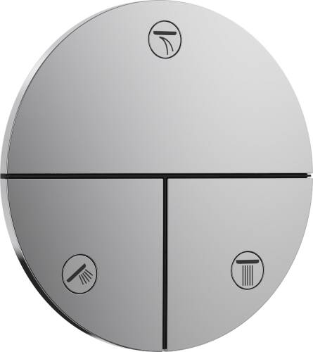 Hansgrohe ShowerSelect Comfort S Termostatik Ankastre Batarya 3 Çıkış 15558000 - 1