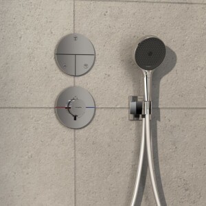 Hansgrohe ShowerSelect Comfort S Termostatik Ankastre Batarya 3 Çıkış 15558000 - 2