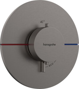 Hansgrohe ShowerSelect Comfort S Termostatik Ankastre Batarya Mat SiyahKrom 15559340 