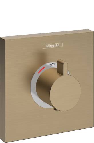 Hansgrohe ShowerSelect Termostatik Ankastre Batarya Mat Bronz 15760140 - 1