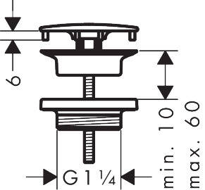 Hansgrohe Süzgeç Takımı Mat SİyahKrom 50001340 - 2