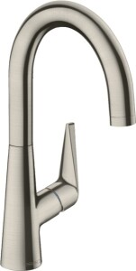 Hansgrohe Talis M51 Eviye Bataryası Paslanmaz Çelik 72814800 - 1