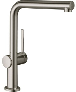 Hansgrohe Talis M54 Eviye Bataryası Paslanmaz Çelik 72840800 - 1