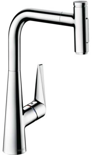 Hansgrohe Talis Select M51 Eviye Bataryası Çekilebilir Gaga 72823000 - 1