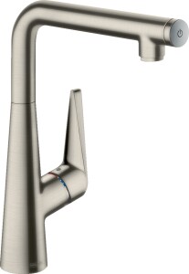 Hansgrohe Talis Select M51 Eviye Bataryası Paslanmaz Çelik 72820800 - 1