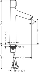 Hansgrohe Talis Select S Çanak Lavabo Bataryası 72045000 - 2