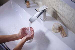 Hansgrohe Tecturis E Lavabo Bataryası 110 EcoSmart+ 73011000 - 2