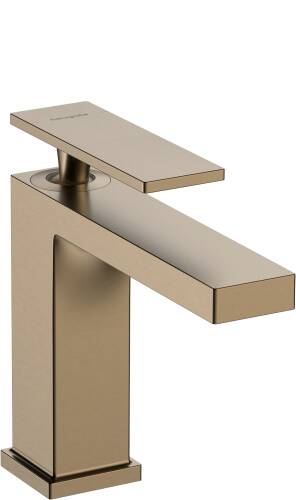 Hansgrohe Tecturis E Lavabo Bataryası 110 EcoSmart+ Kumandalı Mat Bronz 73010140 - 1