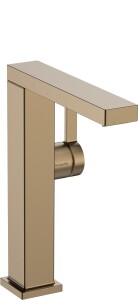 Hansgrohe Tecturis E Lavabo Bataryası 210 Fine CoolStart EcoSmart+ Dönebilir Gaga Mat Bronz 73060140 - 1