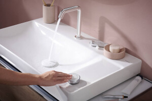 Hansgrohe Tecturis S 2-Delikli Lavabo Bataryası 150 CoolStart EcoSmart+ 73353000 - 2