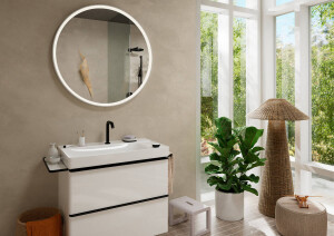 Hansgrohe Tecturis S 2-Delikli Lavabo Bataryası 150 CoolStart EcoSmart+ Mat Siyah 73353670 - 2