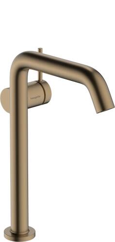 Hansgrohe Tecturis S Çanak Lavabo Bataryası 240 Fine CoolStart EcoSmart+ Bas-Aç Gider Setli Mat Bronz 73370140 - 1