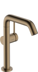 Hansgrohe Tecturis S Lavabo Bataryası 210 Fine CoolStart EcoSmart+ Dönebilir Gaga Mat Bronz 73360140 - 1