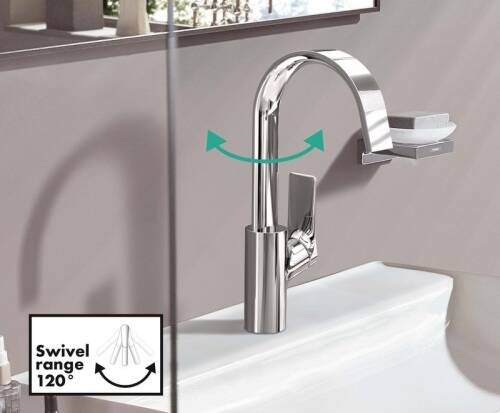 Hansgrohe Vivenis Dönebilen Lavabo Bataryası 75032000 - 2