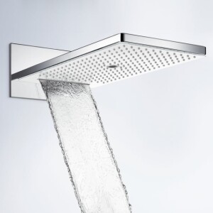 Hansgrohe RainMaker Termostatik Ankastre Duş Sistemi Krom/Beyaz - 2