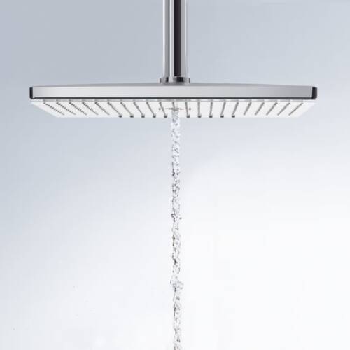 Hansgrohe RainMaker Termostatik Jetli Ankastre Duş Sistemi Krom/Siyah - 3