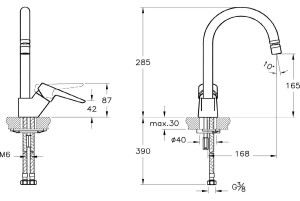 VitrA Fold S Eviye Bataryası A42155 - 2