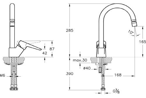 VitrA Fold S Eviye Bataryası A42155 - 2